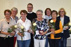 Geehrte Mitglieder Frauenbund Grafenwöhr für 40 Jahre