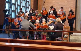 Kolpingkinderchor in der Friedenskirche Grafenwöhr