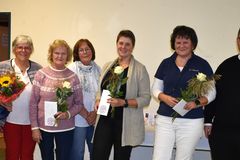 Geehrte Mitglieder Frauenbund Grafenwöhr für 20 Jahre