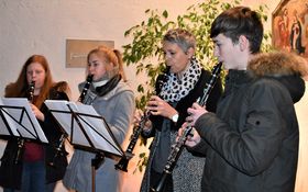 4 Frauen mit Klarinette