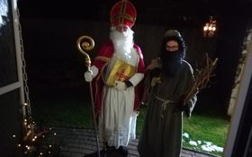 Sankt Nikolaus mit Knecht Rupprecht